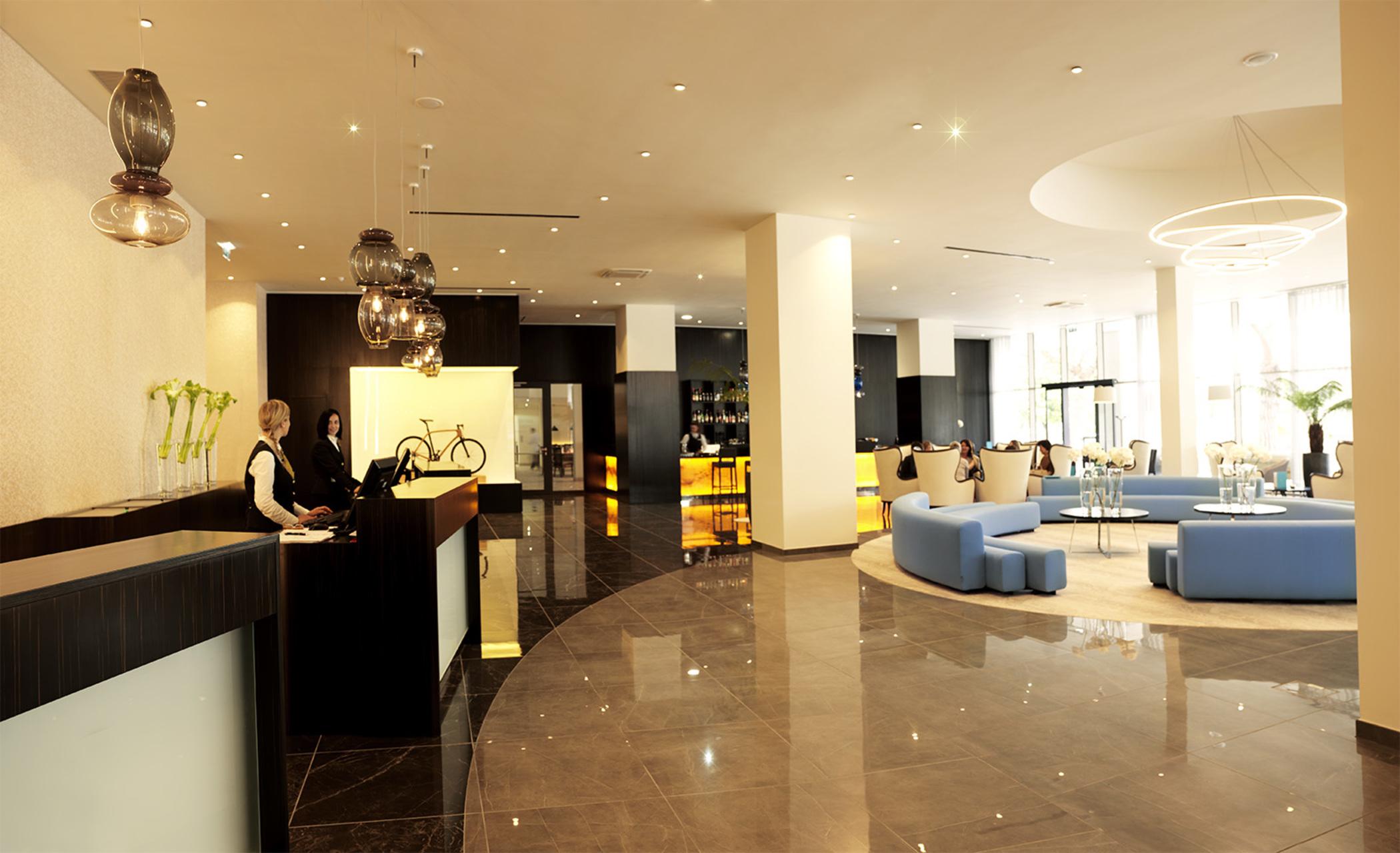 Hotel Slovenija - Terme & Wellness Lifeclass Portorož Exterior foto Lobby