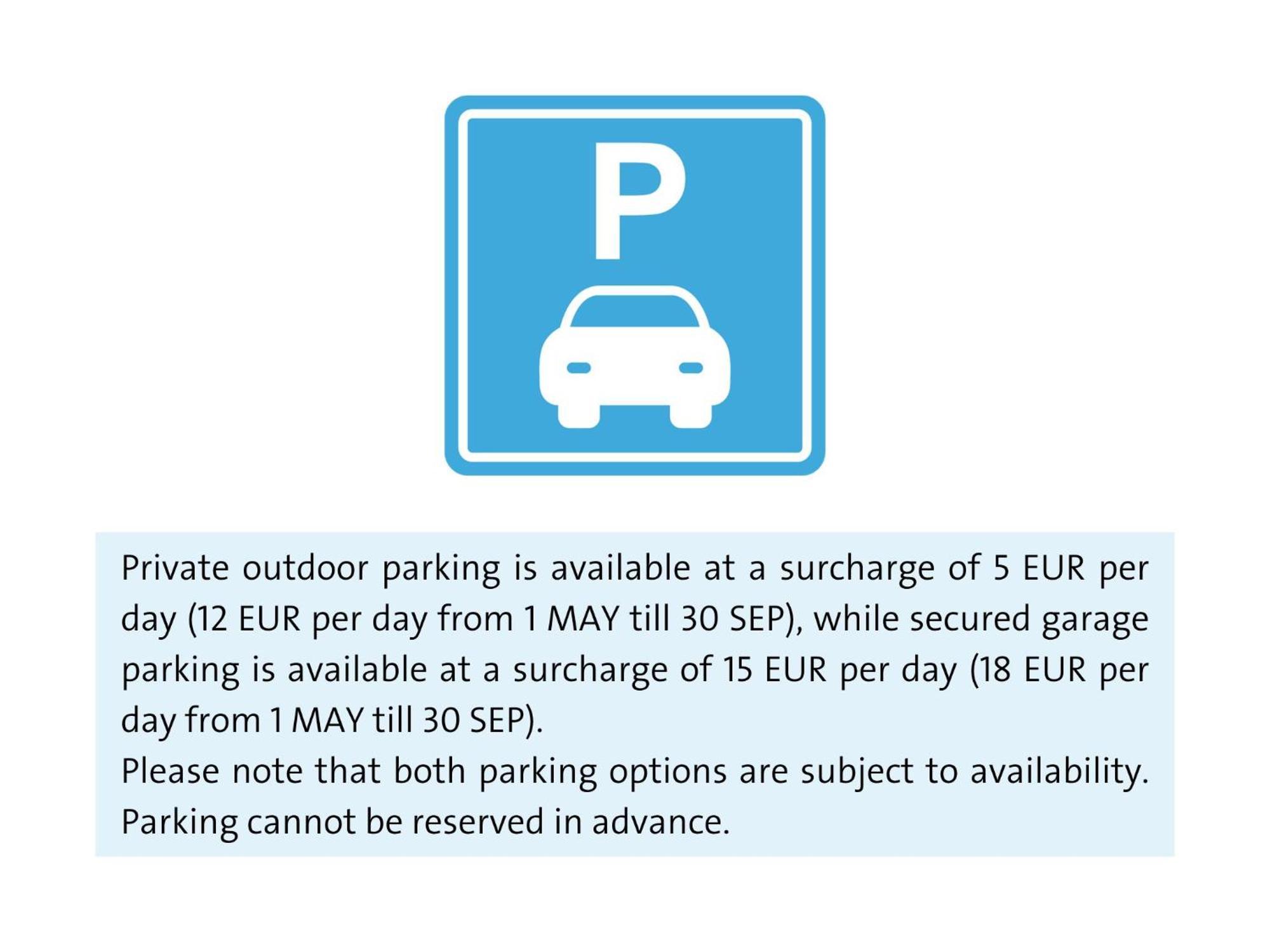 Hotel Slovenija - Terme & Wellness Lifeclass Portorož Exterior foto Parking information